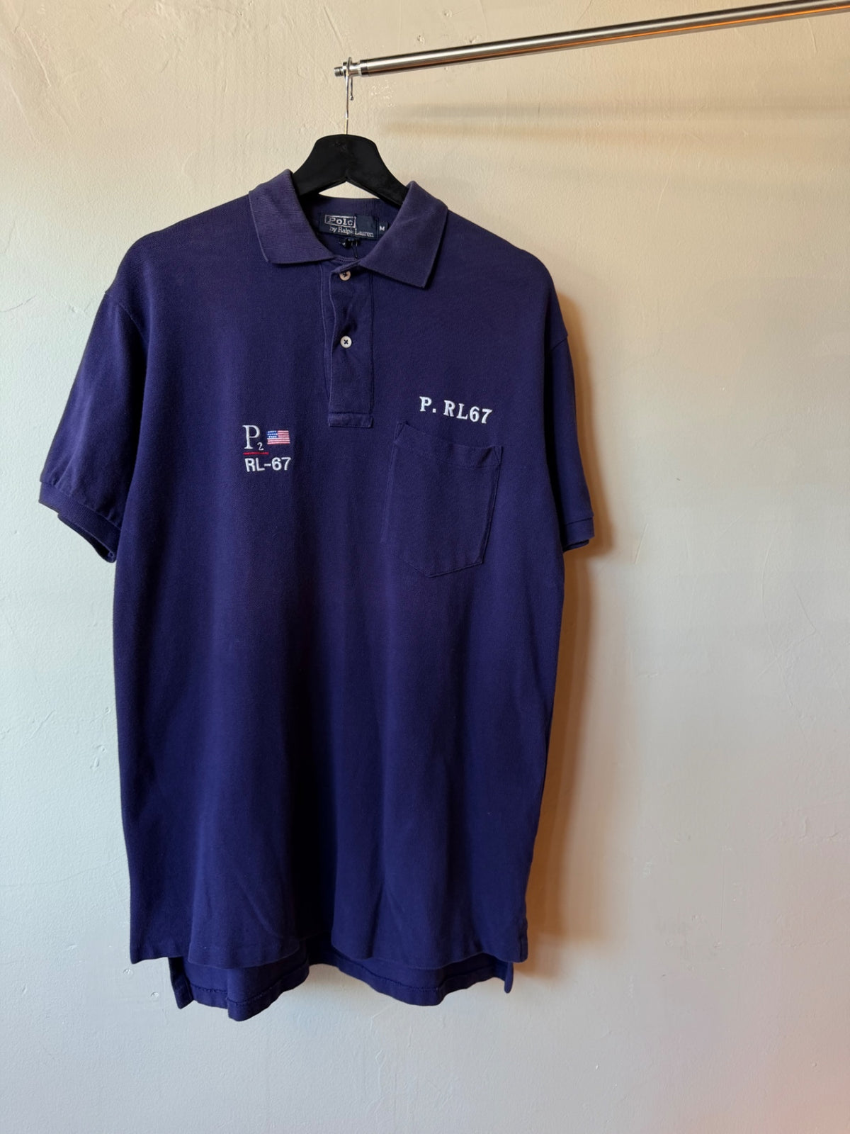Navy Polo Size M