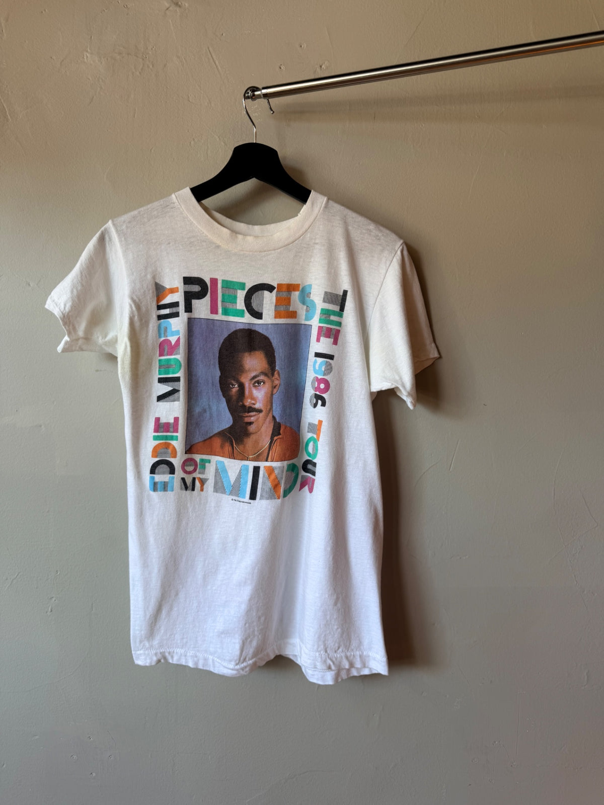 Eddie Murphy Pieces of My Mind Tour 1986 T shirt