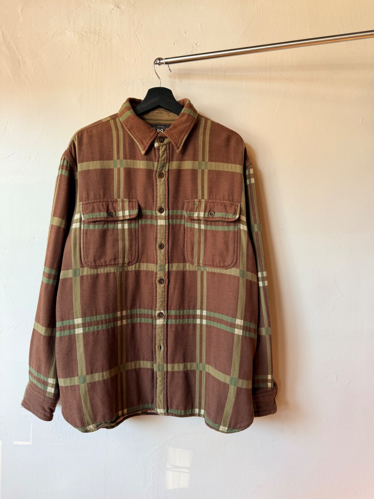 Brown RRL Flannel