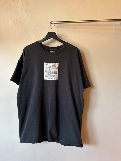 1990s NC 17 Skate Tee Monkey Size XL