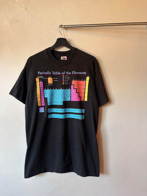 1990s Periodic Table Tee Size L