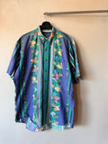 Chaps Ralph Lauren Floral Button Up Size XL