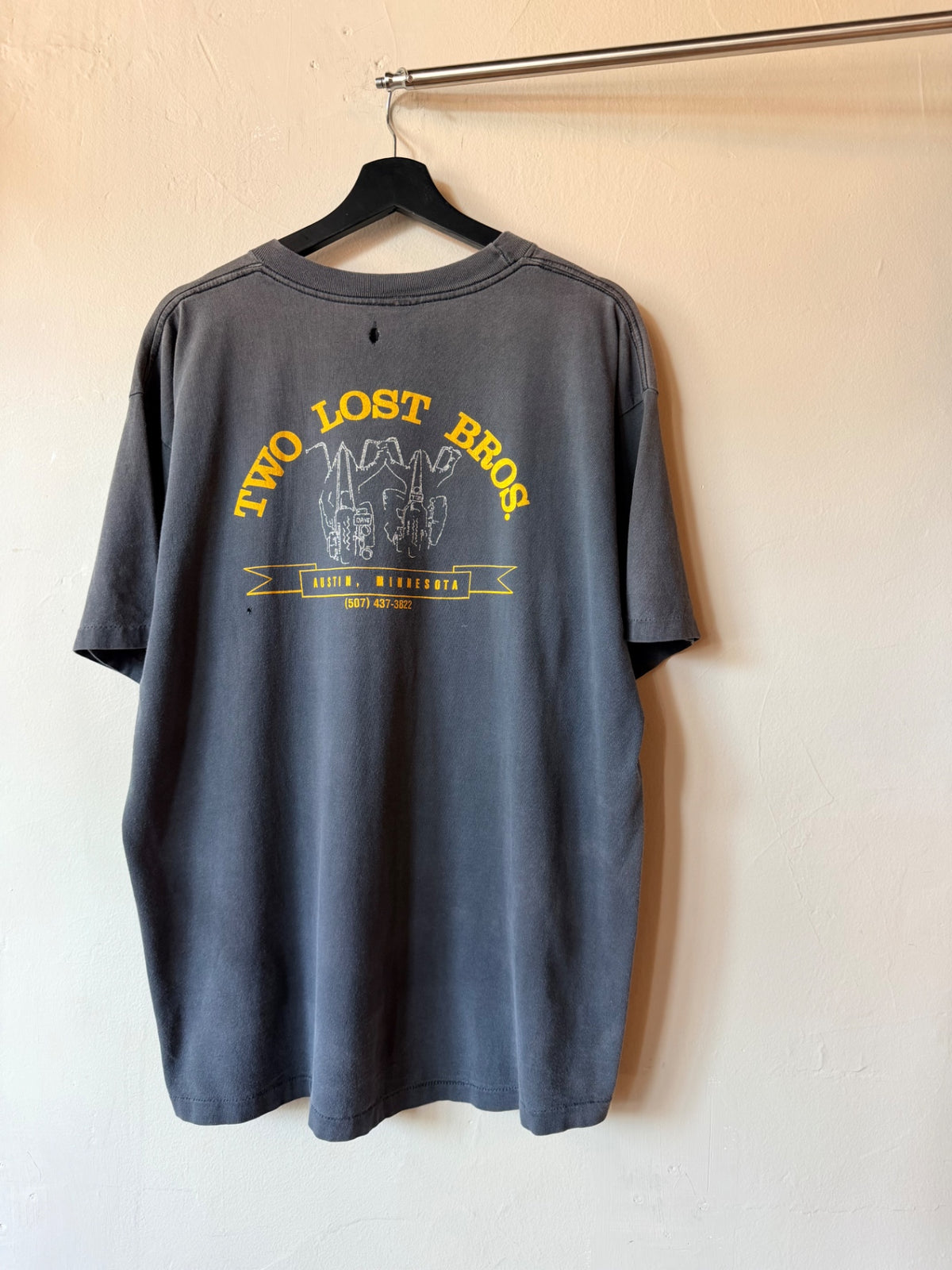Black Harley Davidson Two Lost Bros Size L