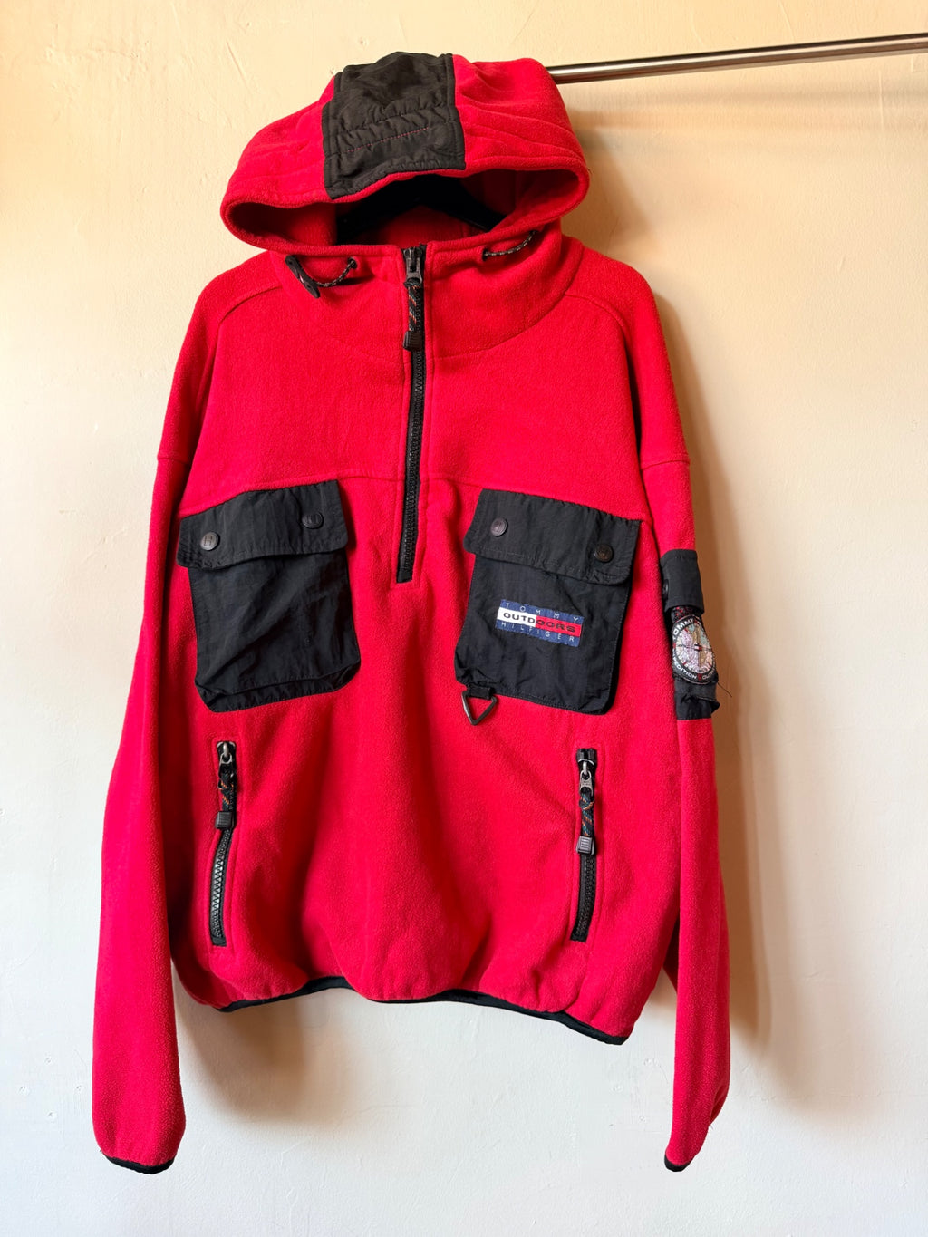 Tommy Outdoors Red fleece Jacket