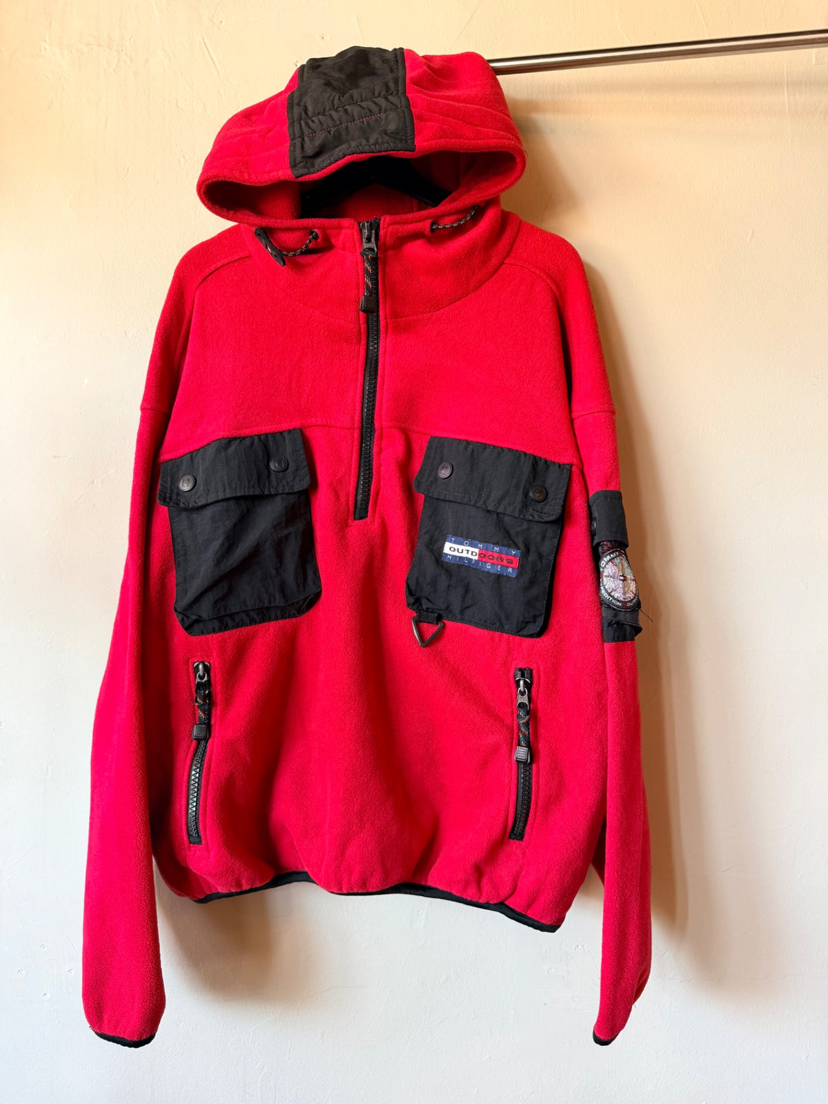 Tommy Outdoors Red fleece Jacket