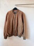 Leather Guess Bomber Jacket