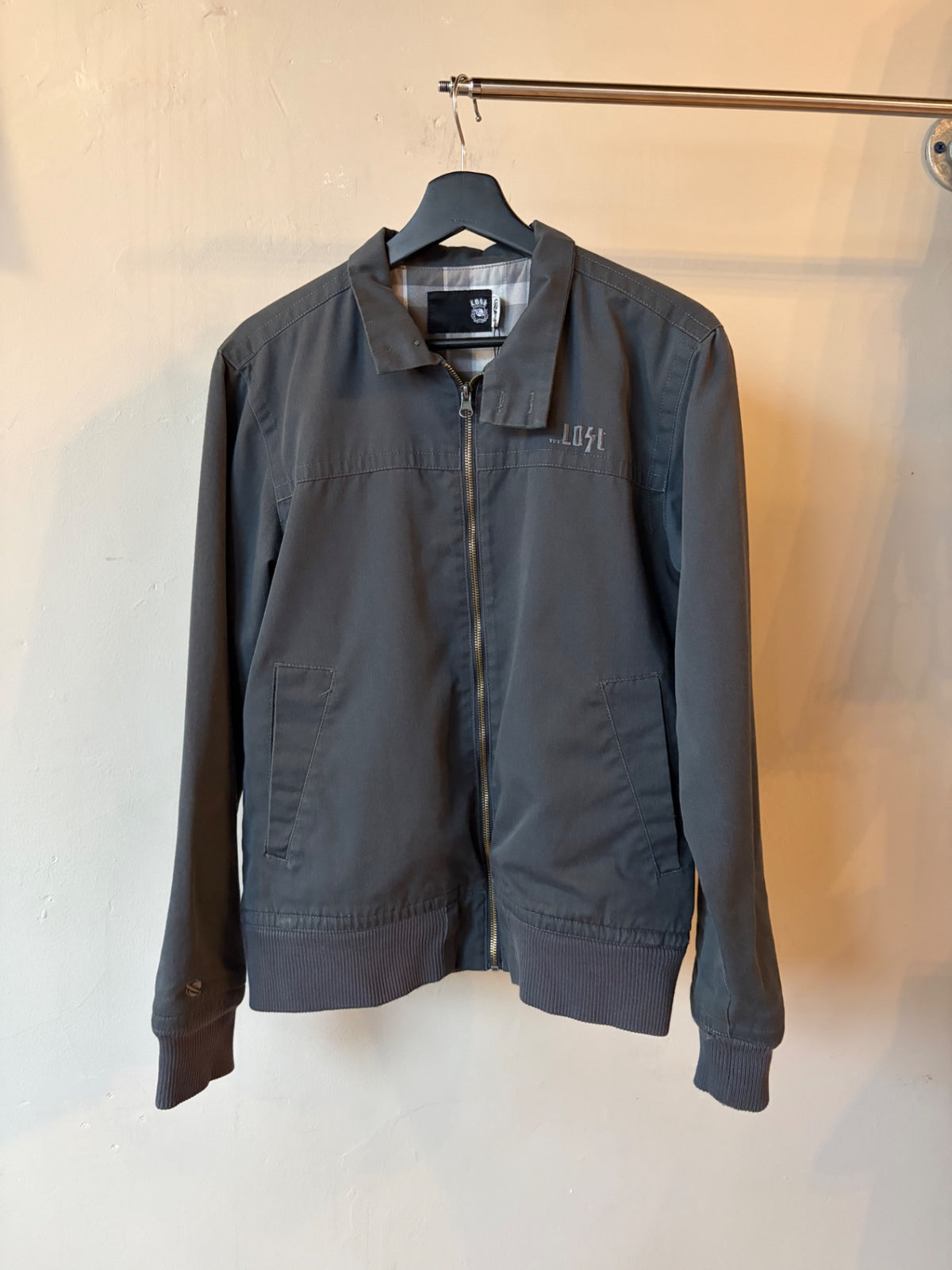 Lost Surf Work Jacket Grey Size M
