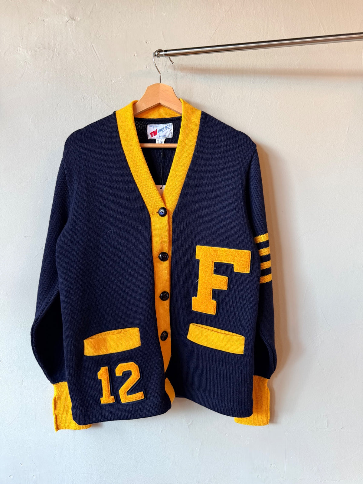 Blue And Gold Cardigan L
