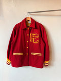 1990s Varsity Jacket Red