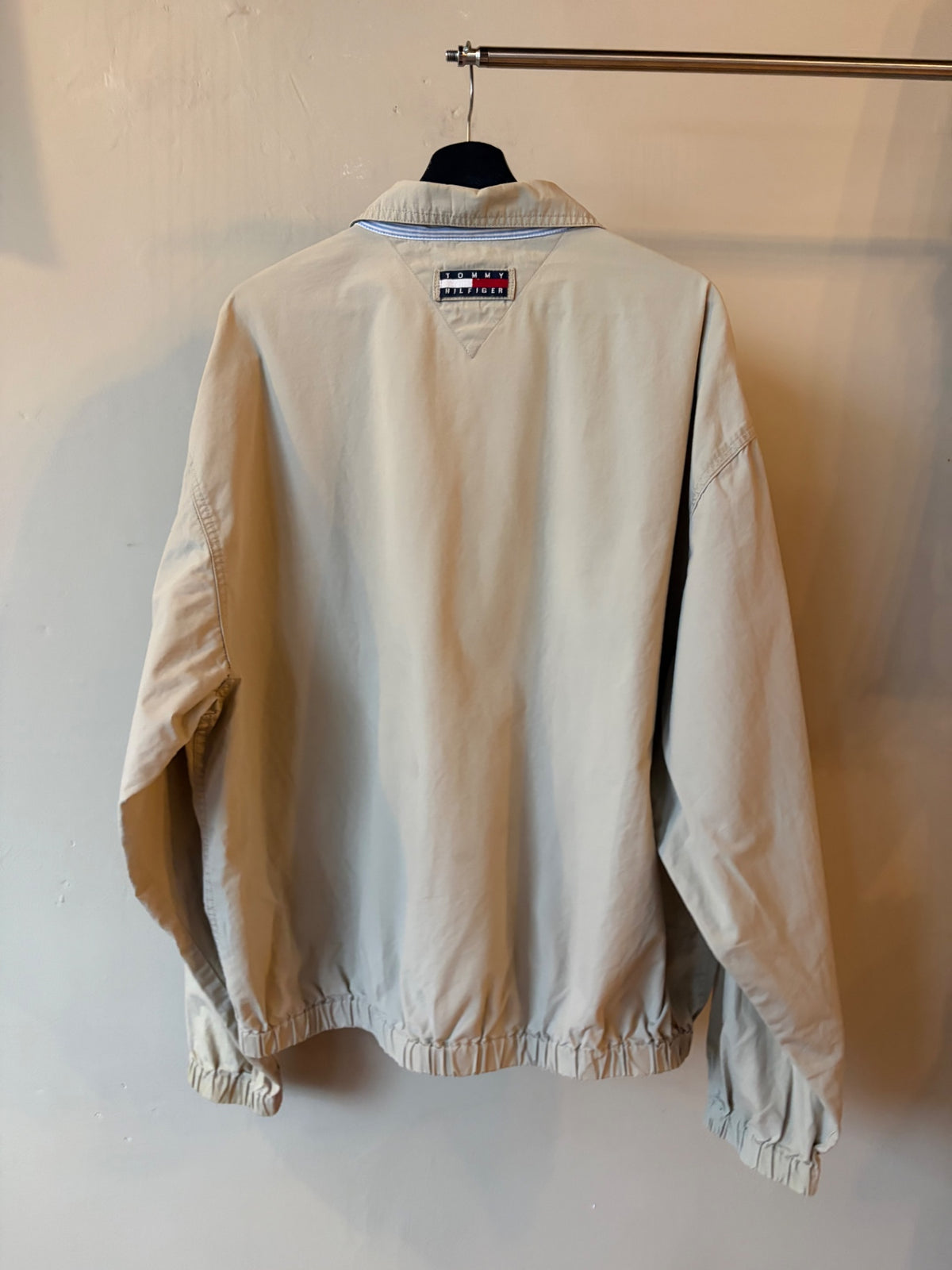Tommy Hilfiger Tan Zip Jacket Size XL