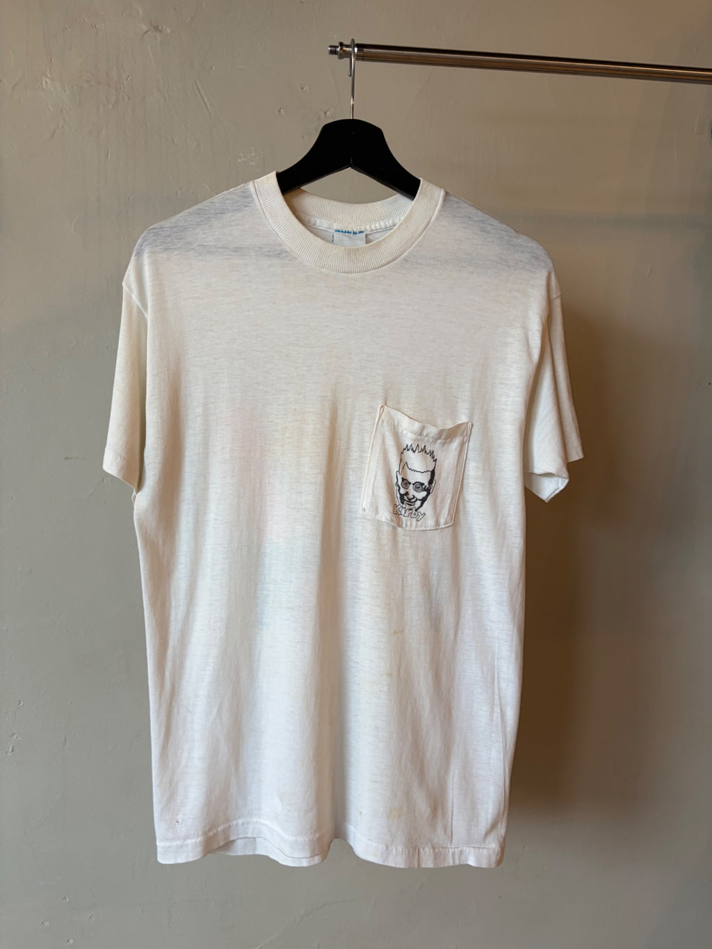 Kirby is Surf Crazed Pocket Tee Size L