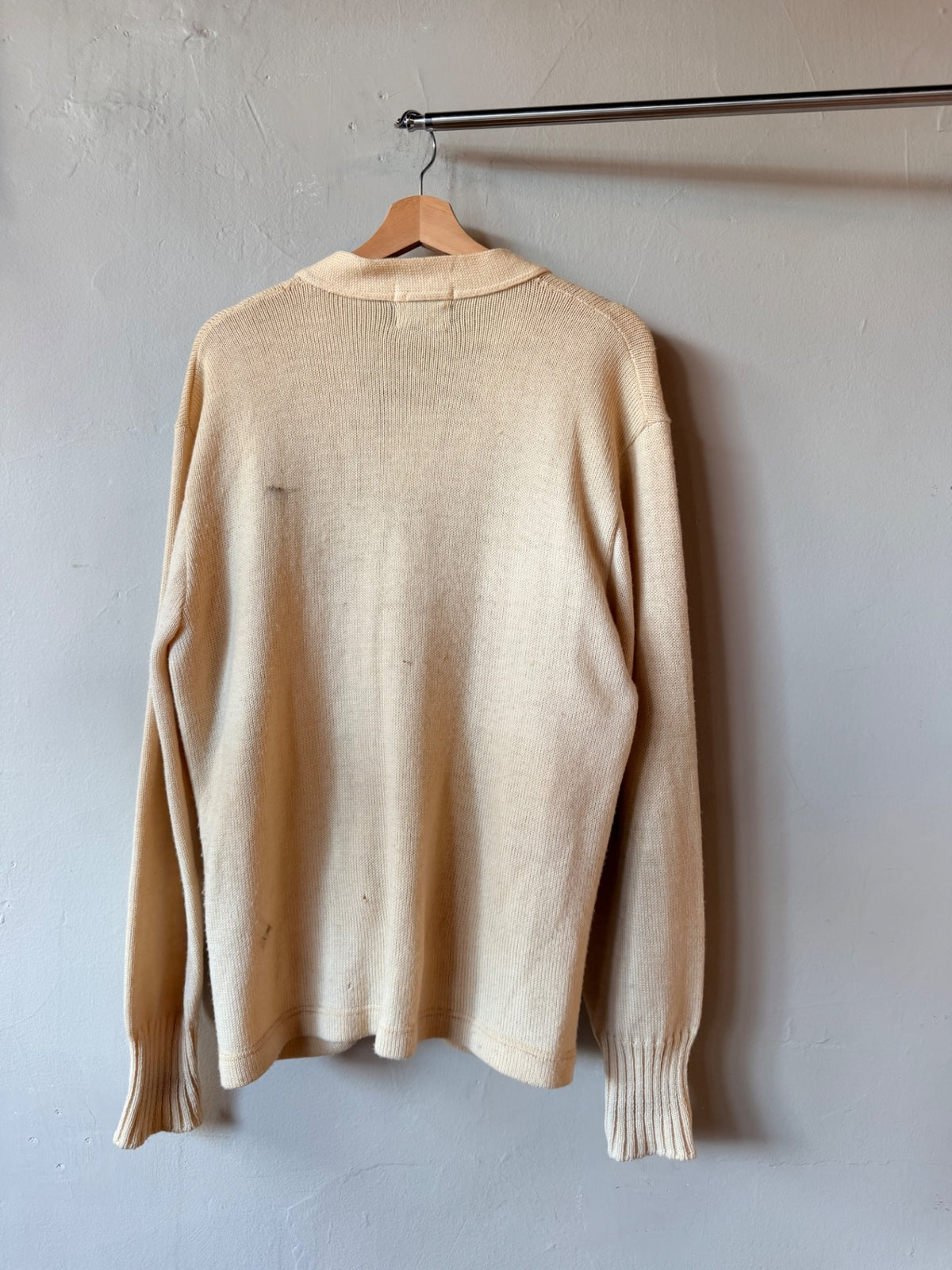 Cream Cardigan Size XL