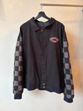 Snap On Black Racing Jacket Size XL