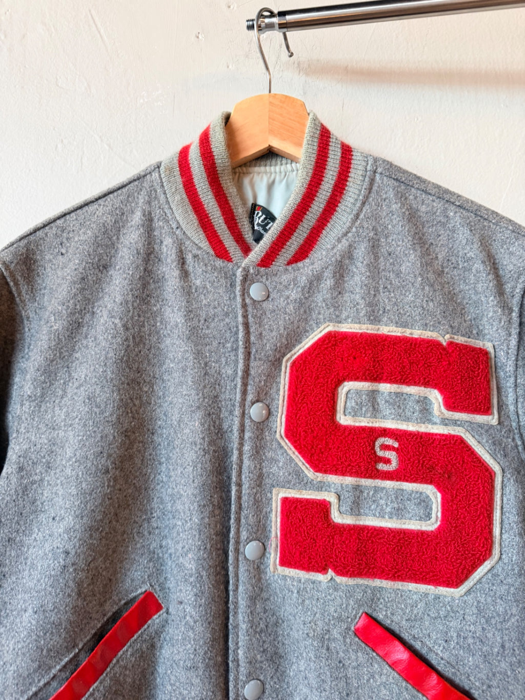 Gray  Letterman Size sm