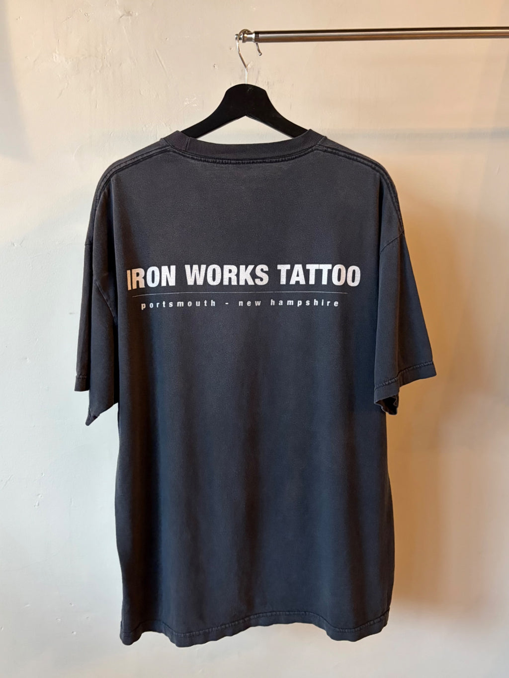Iron Works Tattoo Shop Promo Size XL