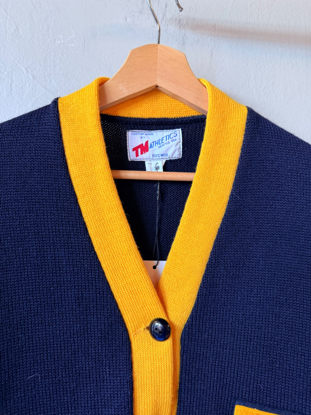 Blue And Gold Cardigan L