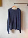 Polo Ralph Lauren Muted Navy Knit Sweater Size XL