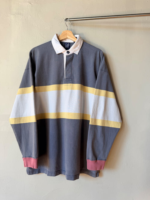 1990s GAP Multicolor Rugby Size XL
