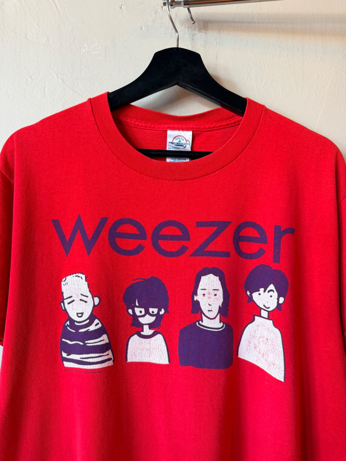 2002 Weezer Band Tee Size M