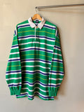 1990s GAP Multi-Color Rugby Size XL