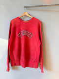 Red Thrashed St. Georges Champion Crewneck