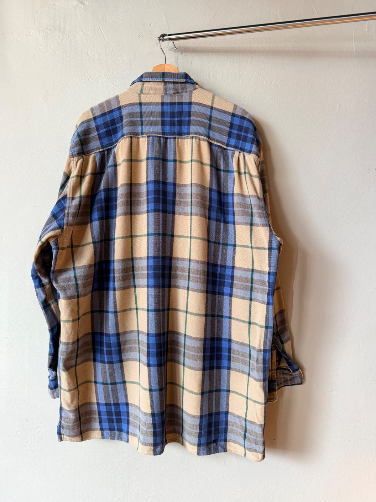 Thrashed 1990s Abercrombie and Fitch Big Shirt Flannel