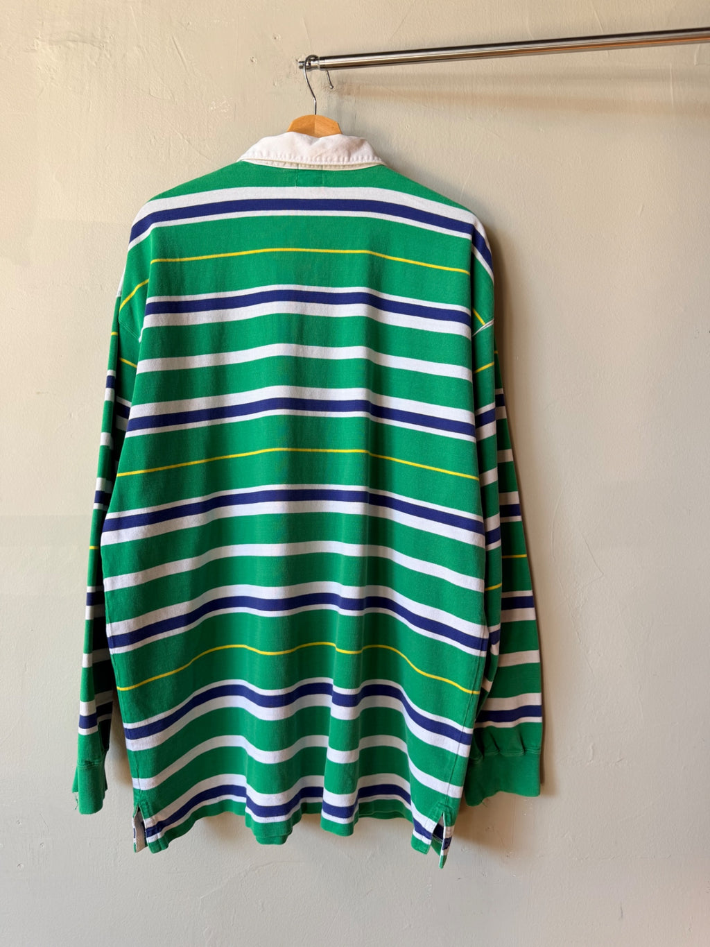 1990s GAP Multi-Color Rugby Size XL