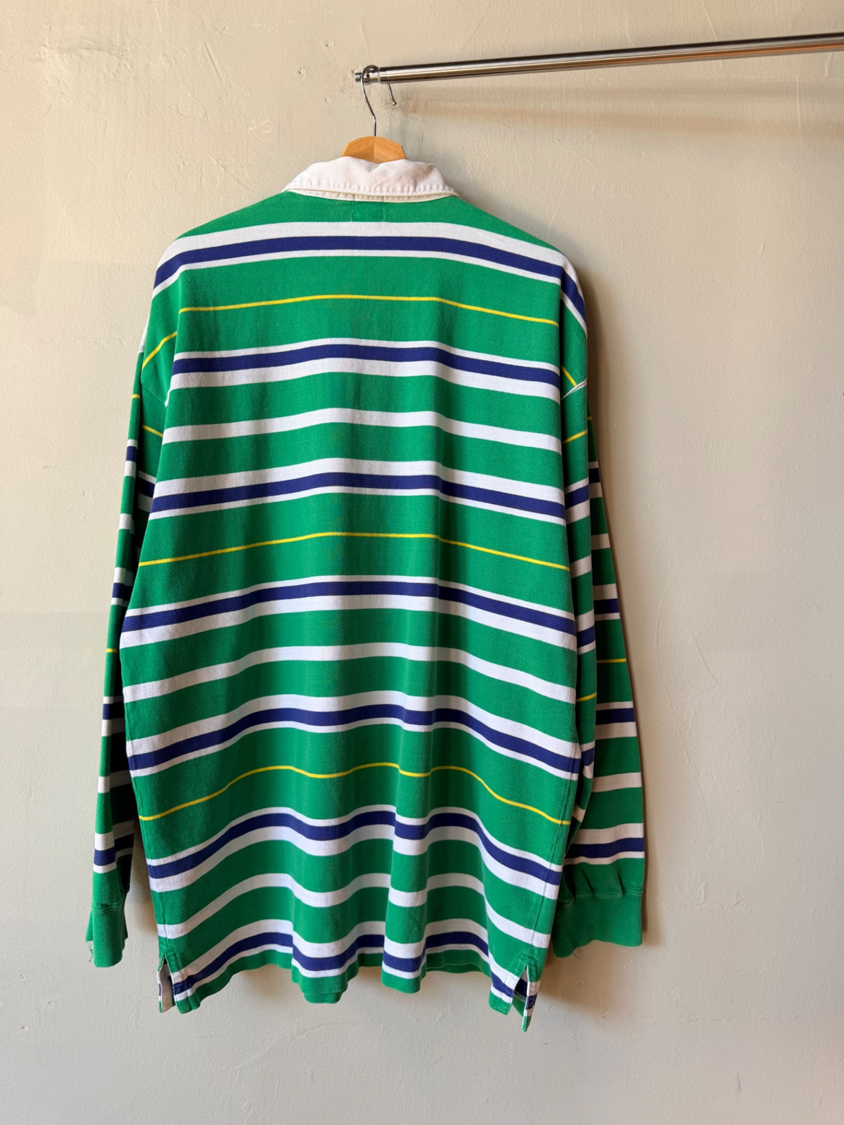 1990s GAP Multi-Color Rugby Size XL