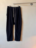 2009 Rick Owens Mainline Cotton Drop Crotch Pants Size XS