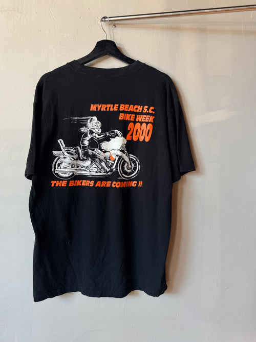 2000 Myrtle Beach Bike Week "Bikers Are Coming" Size L