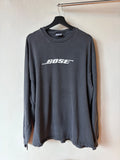Bose Stereo Black Long Sleeve Promo Tee Size XL