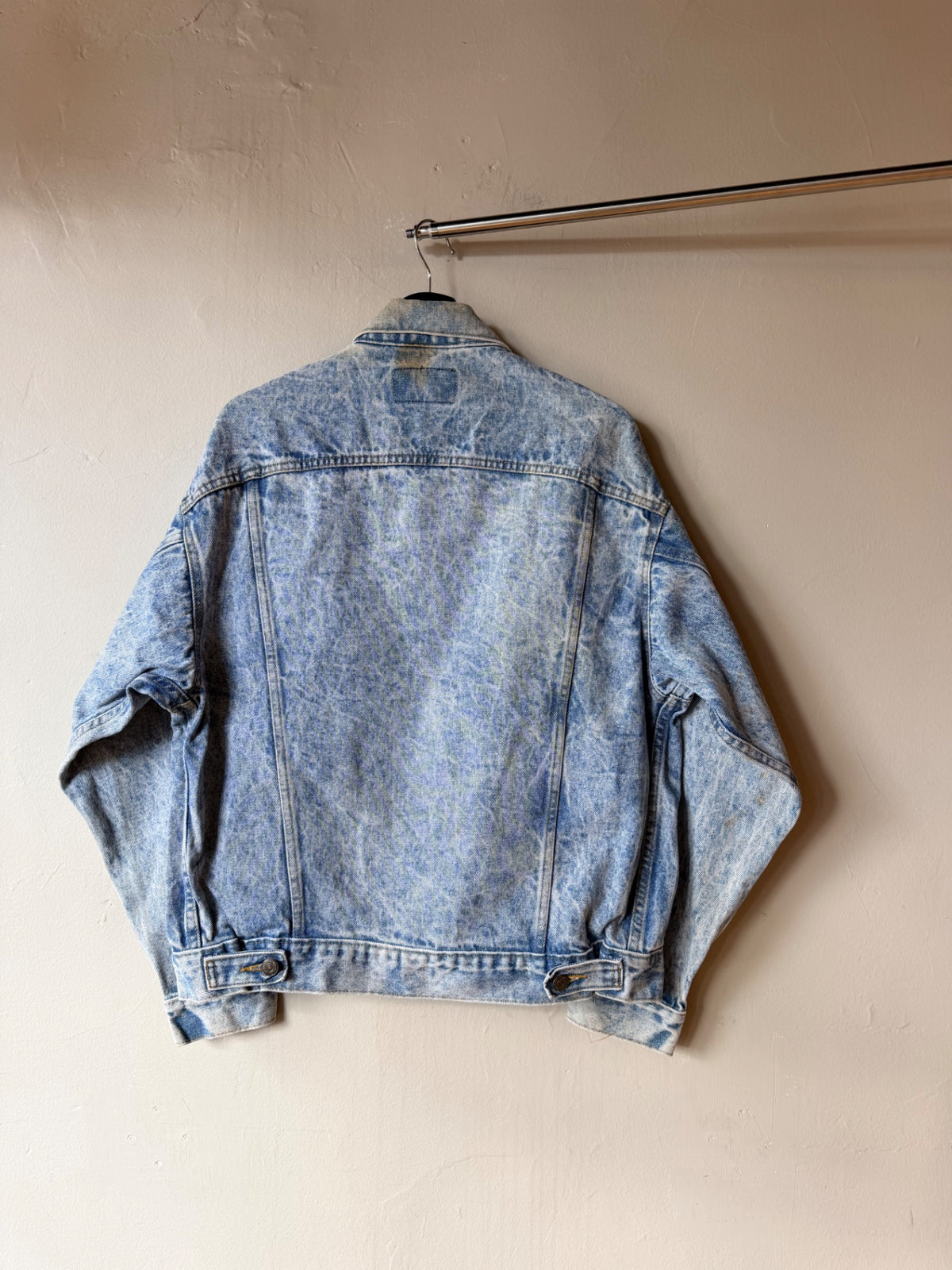 1990s Acid Wash Levi's Denim Jacket Size L