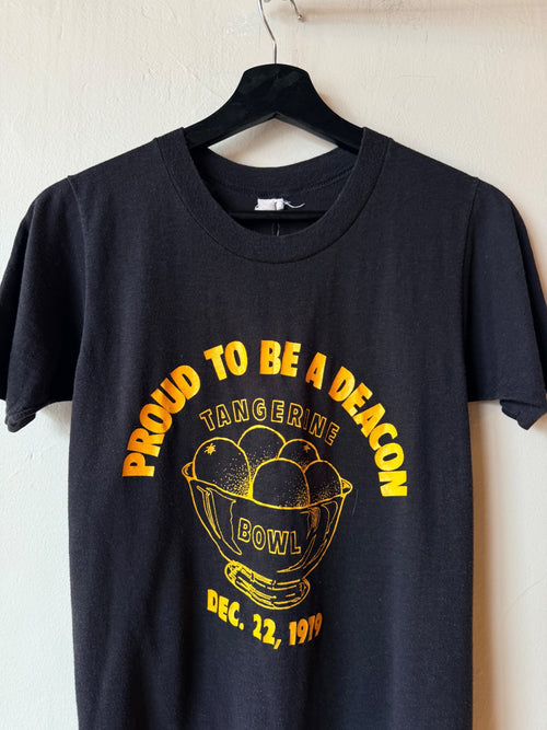 1979 Wake Forest Tangerine Bowl Tee Size S