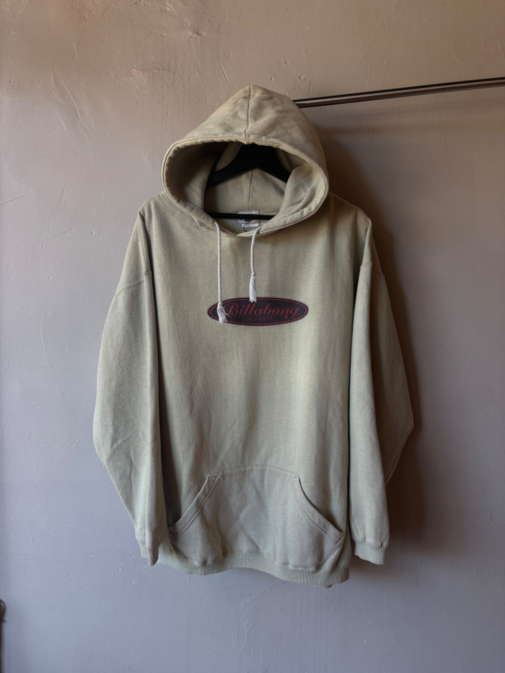 90s Lime Green Billabong Hoodie