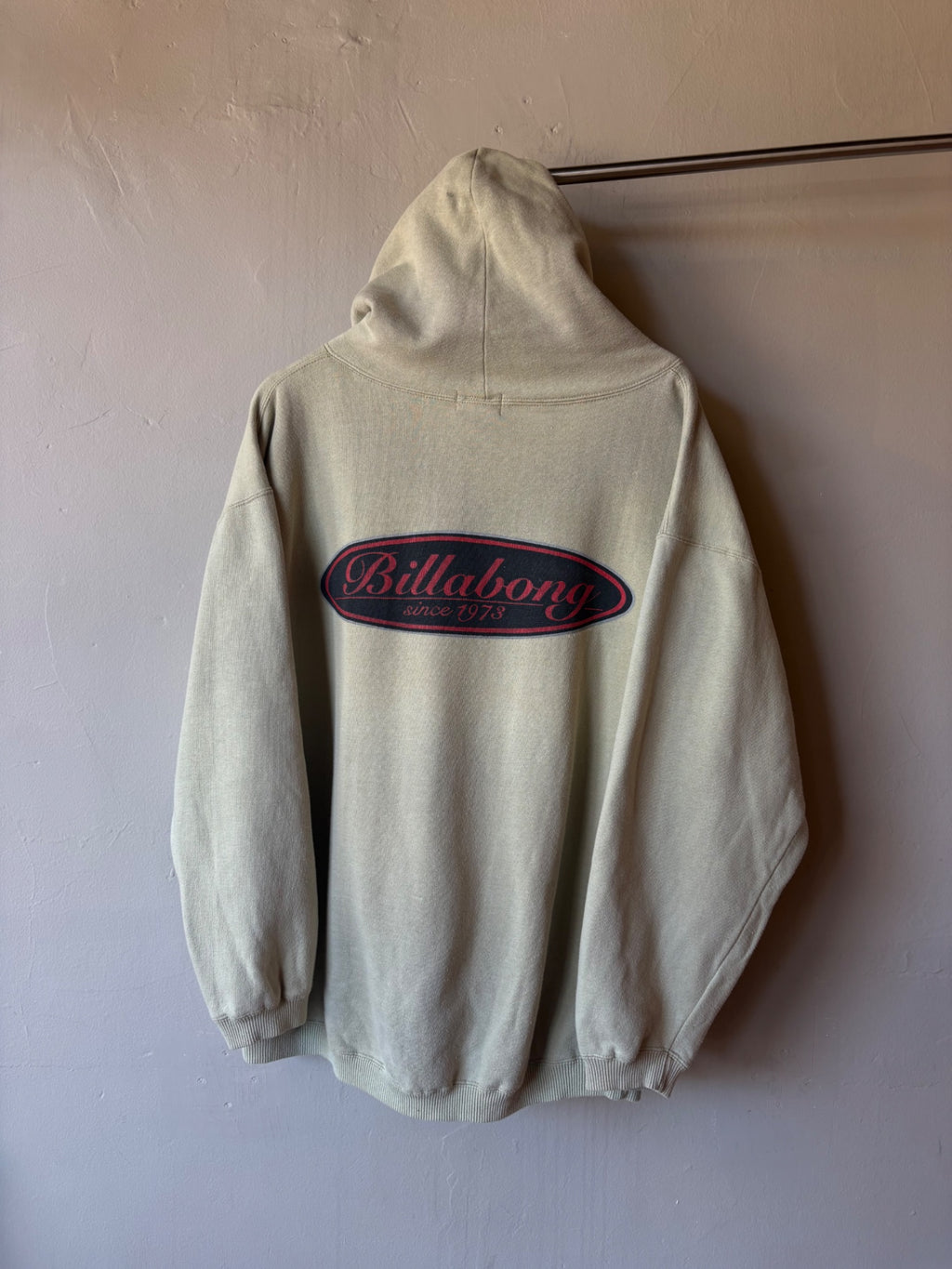 90s Lime Green Billabong Hoodie