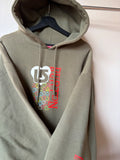 Olive Green Burton Hoodie Size XL