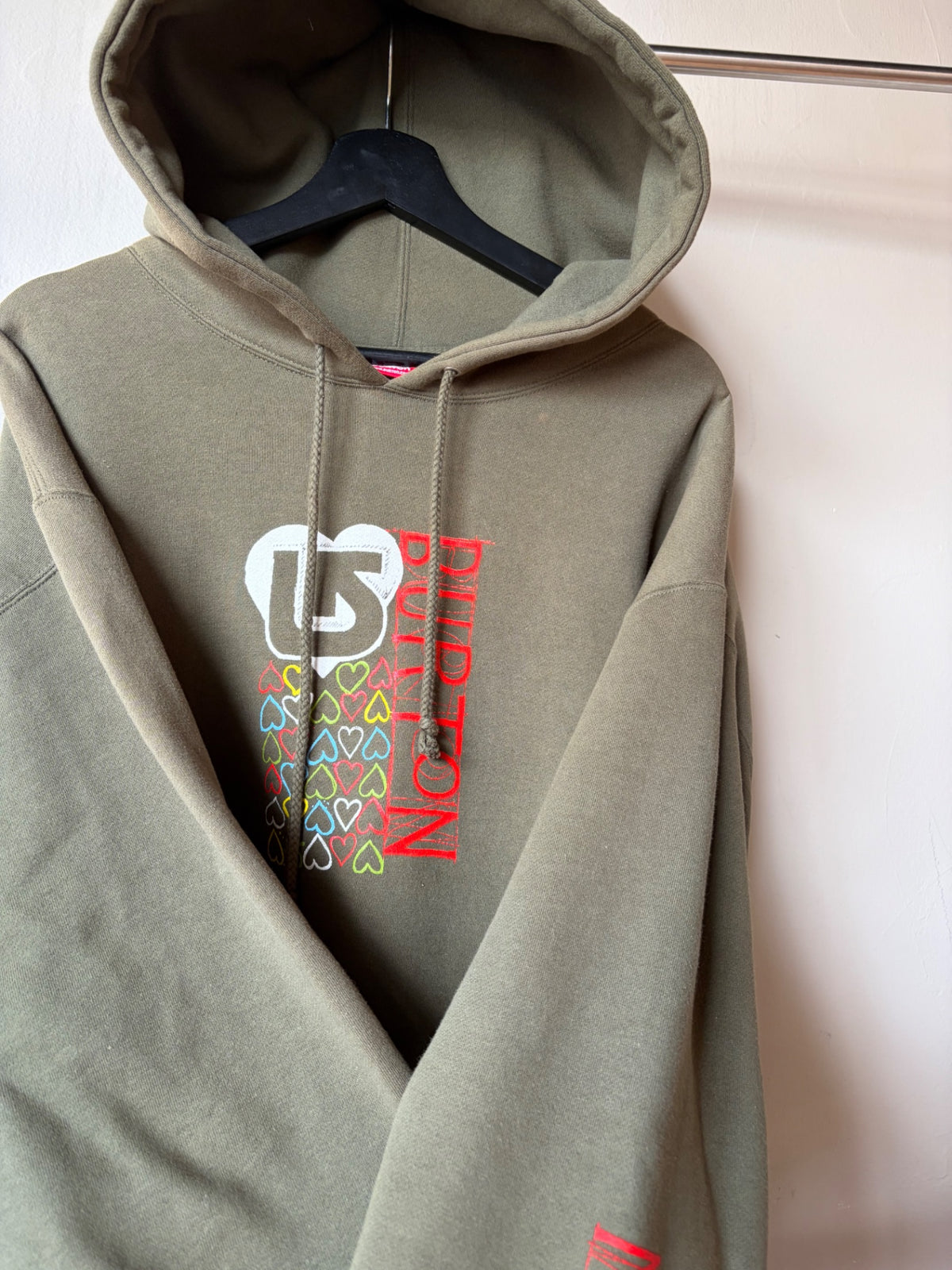 Olive Green Burton Hoodie Size XL