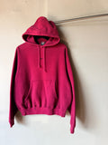 00s Nike Center Check Hoodie Size SM Wine Red