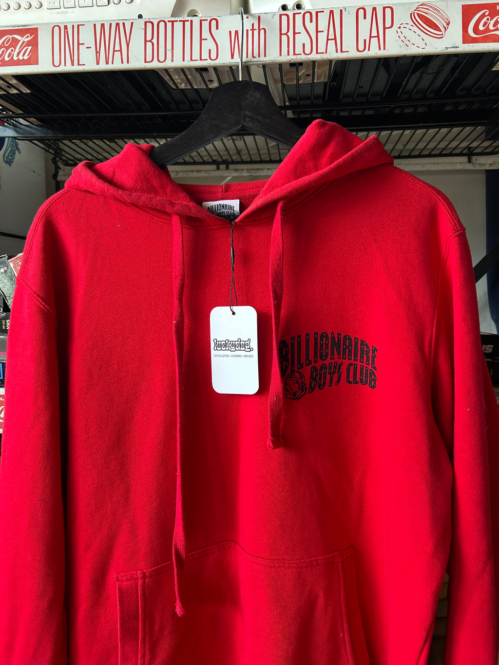 Billionaire Boys Club Red Logo Hoodie
