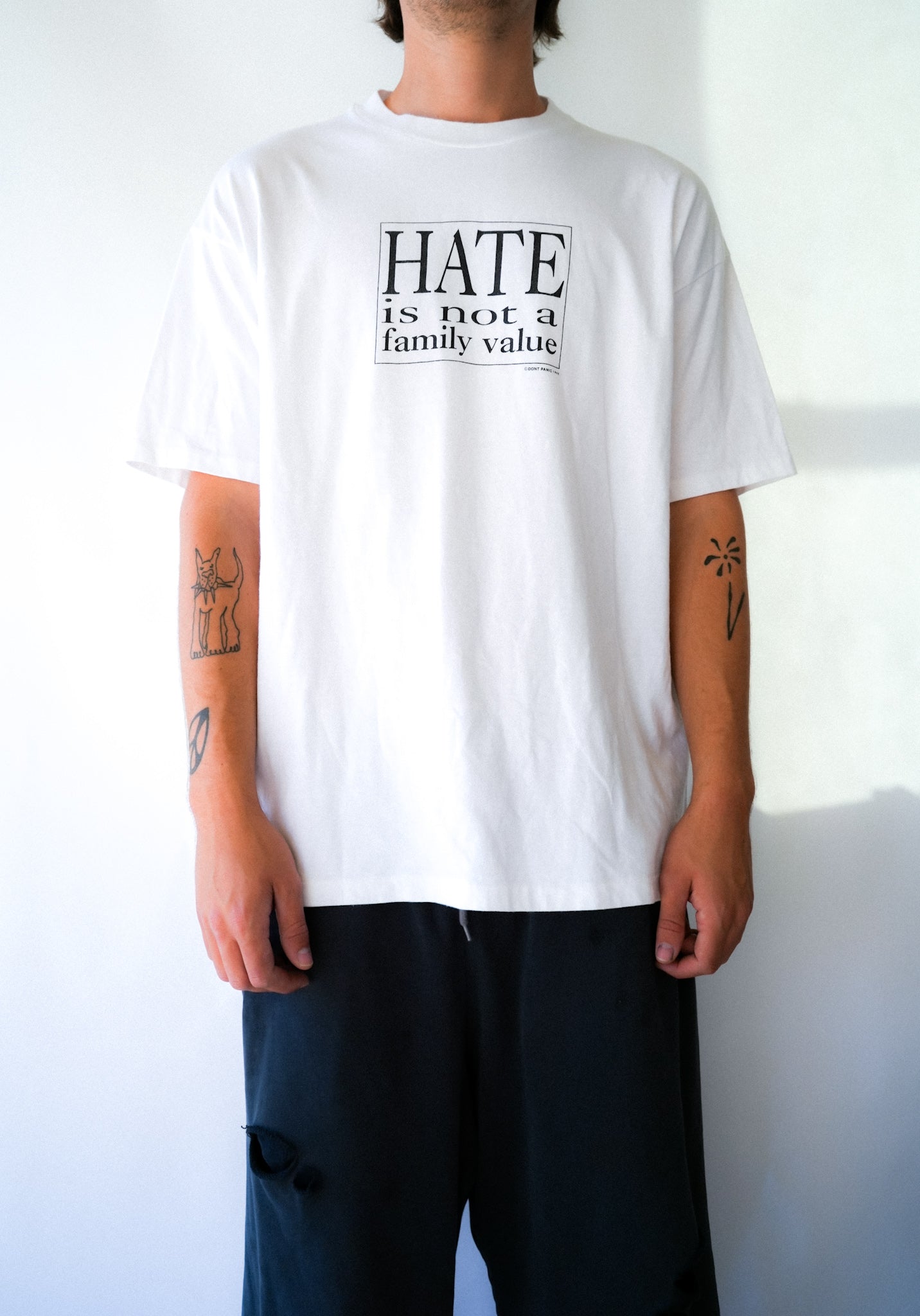 1990s "Don't Panic" T-Shirt