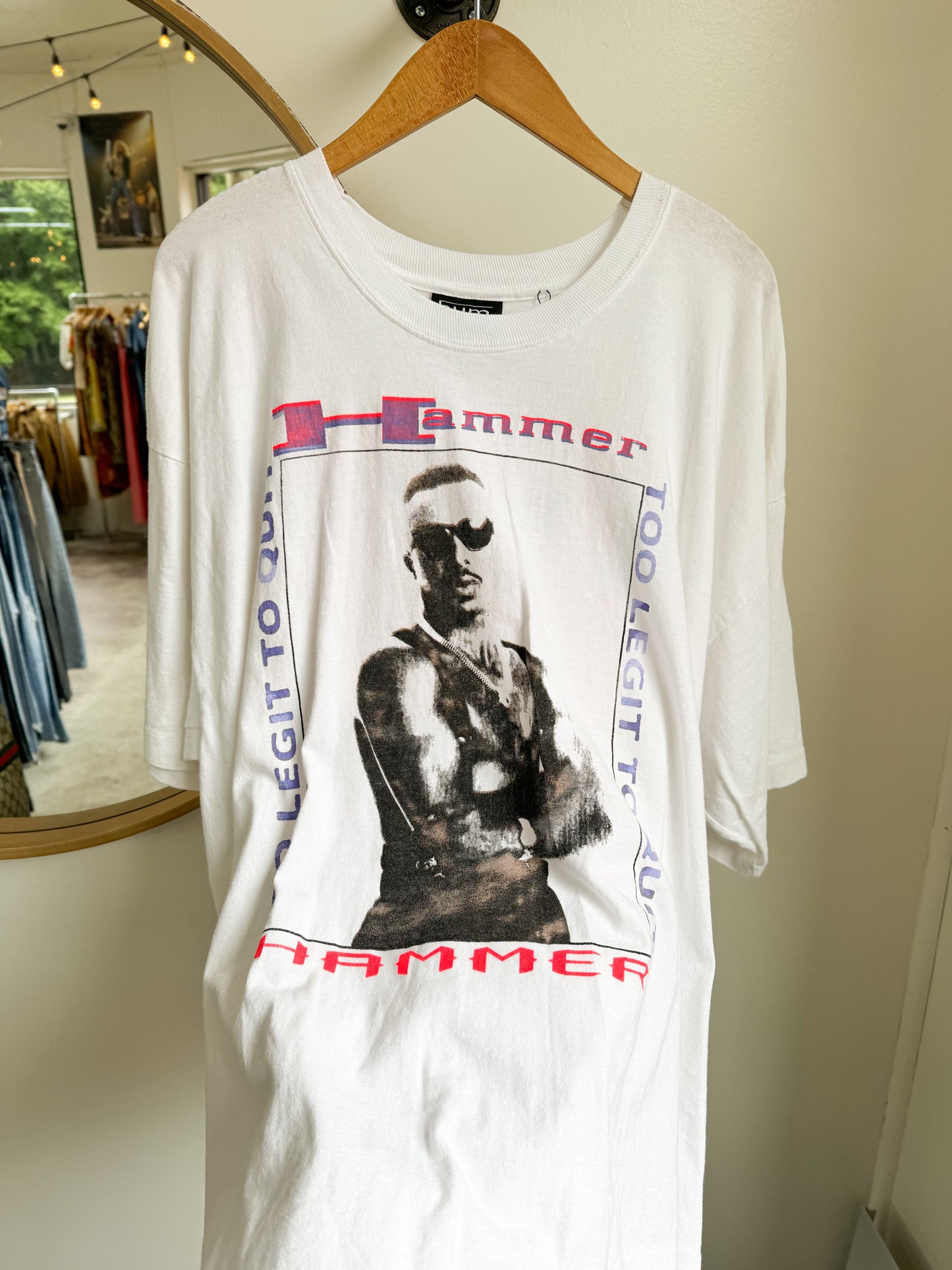 Vintage Bootleg MC Hammer T-Shirt Size XL