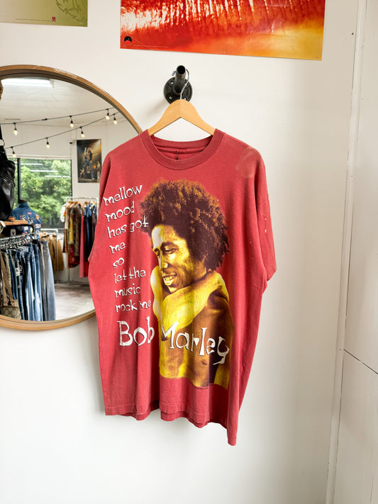 Vintage 90s Bob Marley T-Shirt Size XL