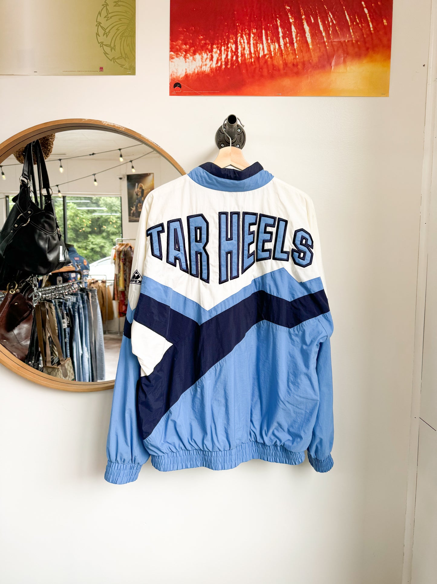 Vintage Apex UNC Tar Heels Jacket Size L