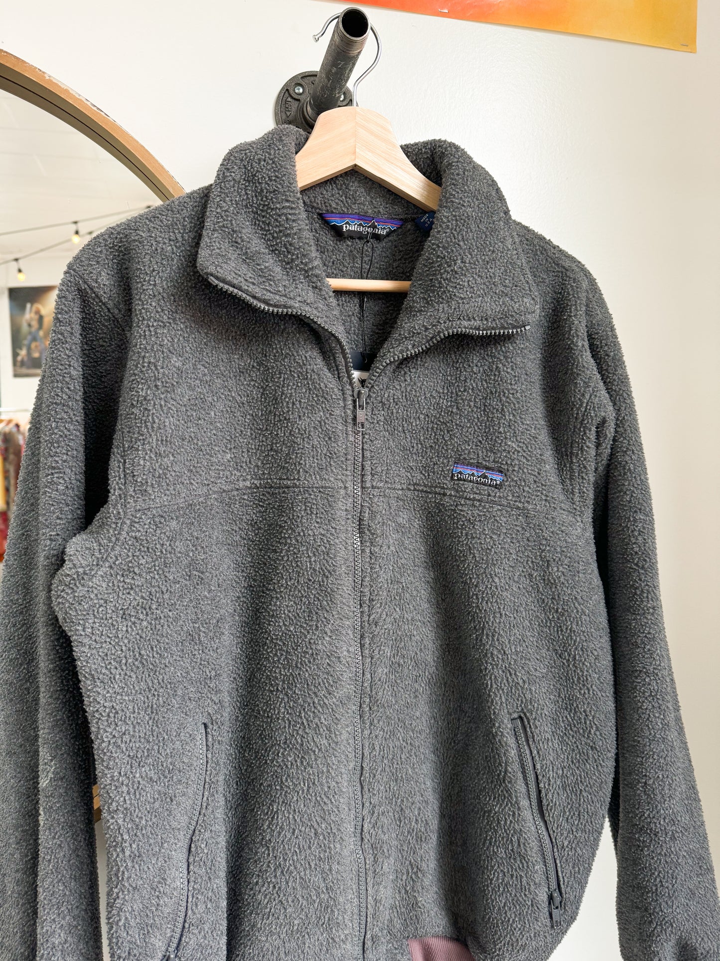 Vintage 80s Patagonia Fleece Jacket Size M