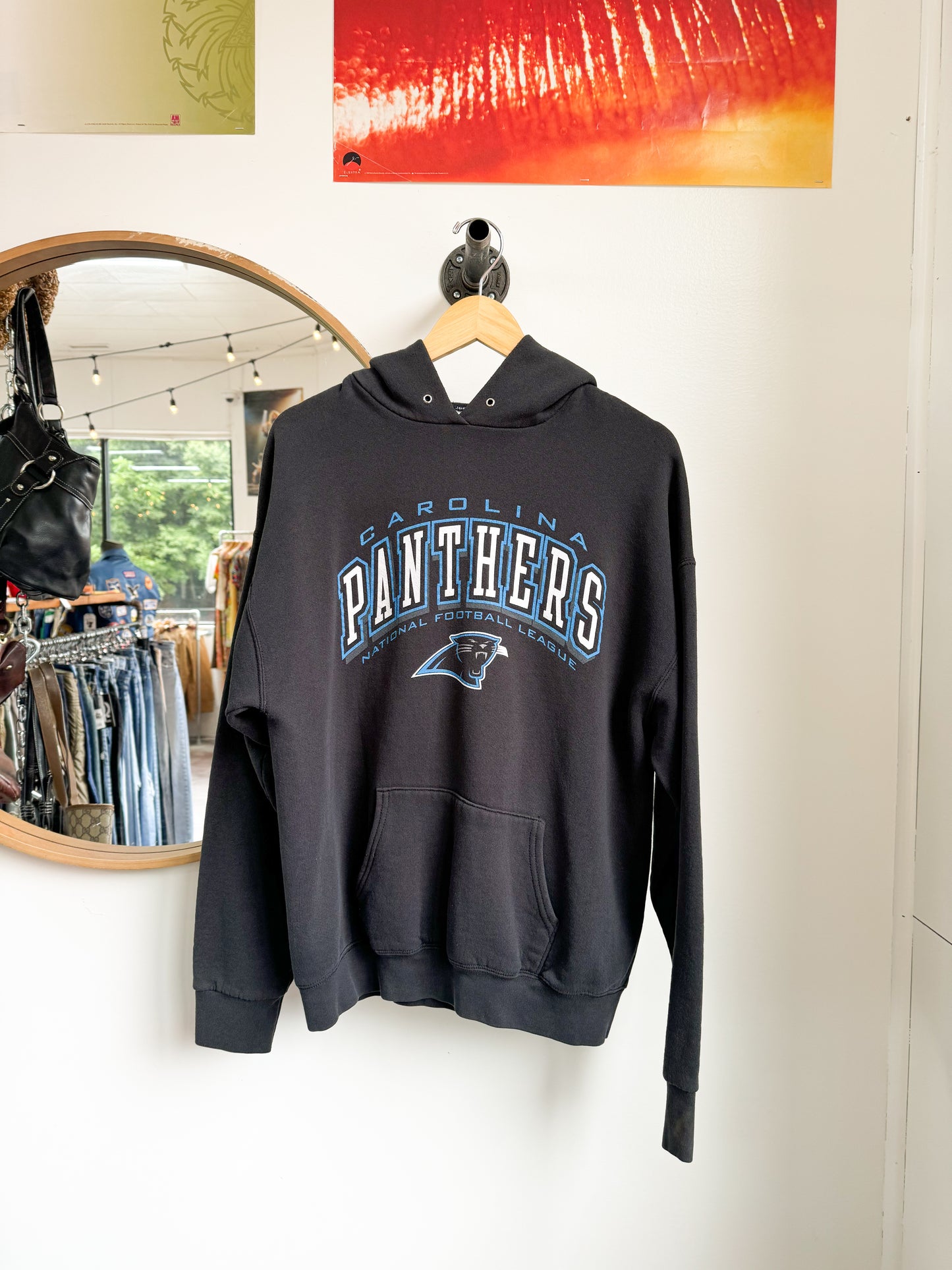 Vintage 90s Panthers Hoodie Size XL