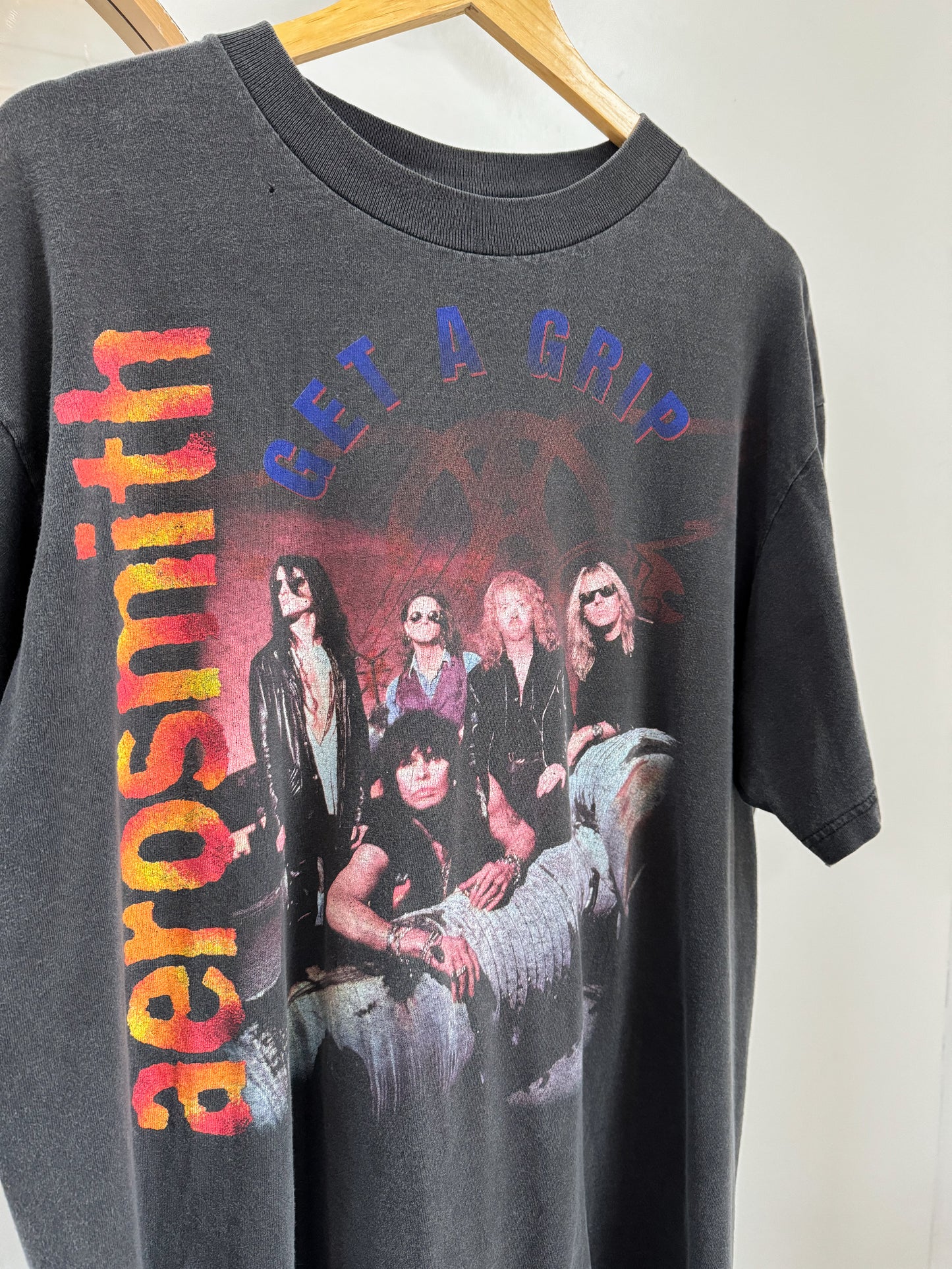 Vintage 1990s Aerosmith Band T-Shirt Size XL