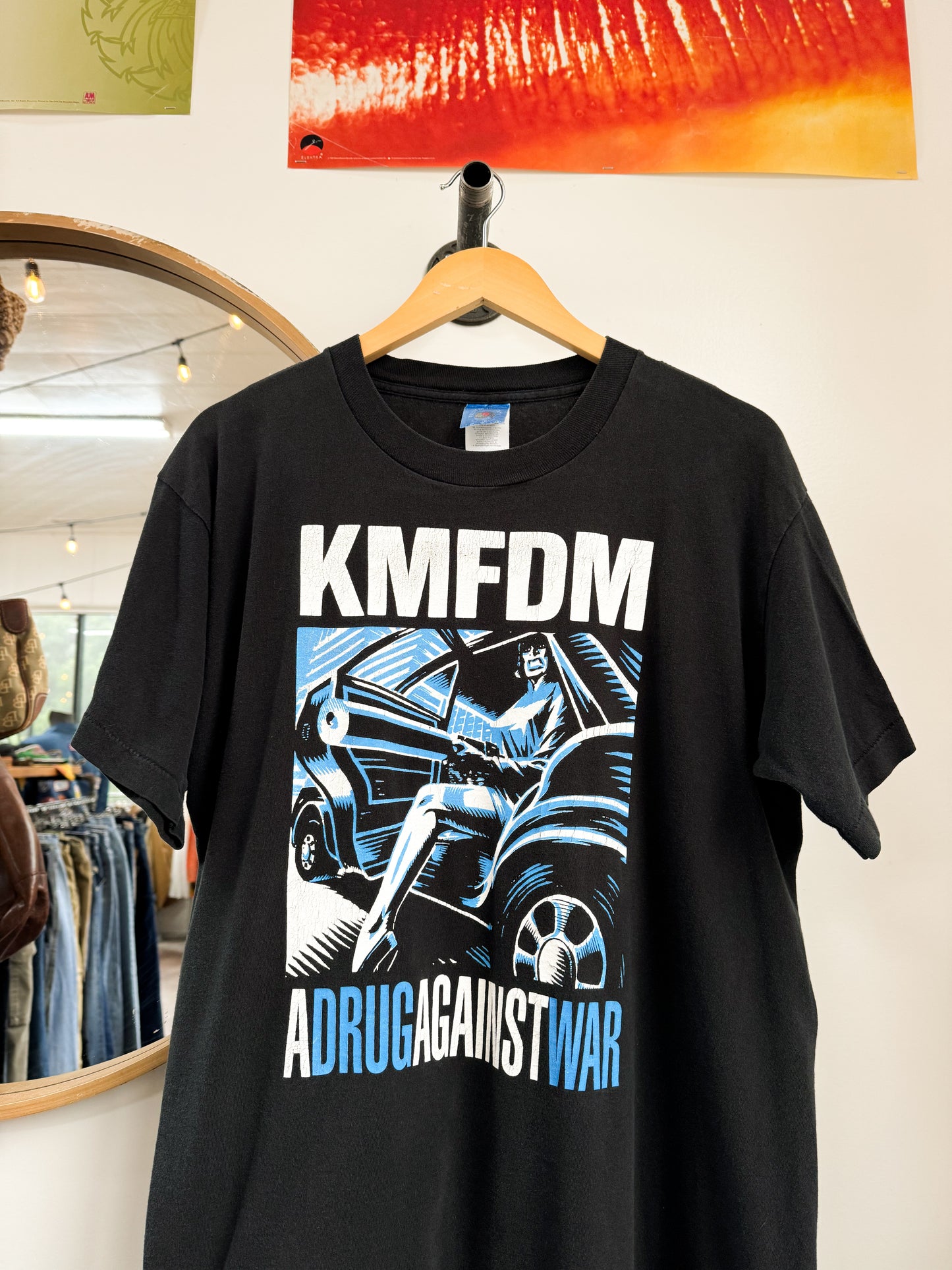 1990s KMFDM Vintage Band T-Shirt Size L